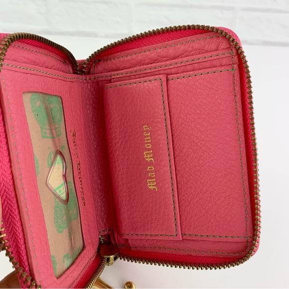 Vintage JUICY COUTURE Her Royal Juicyness Velvet Zip Wallet Y2K RARE! - Picture 10 of 14
